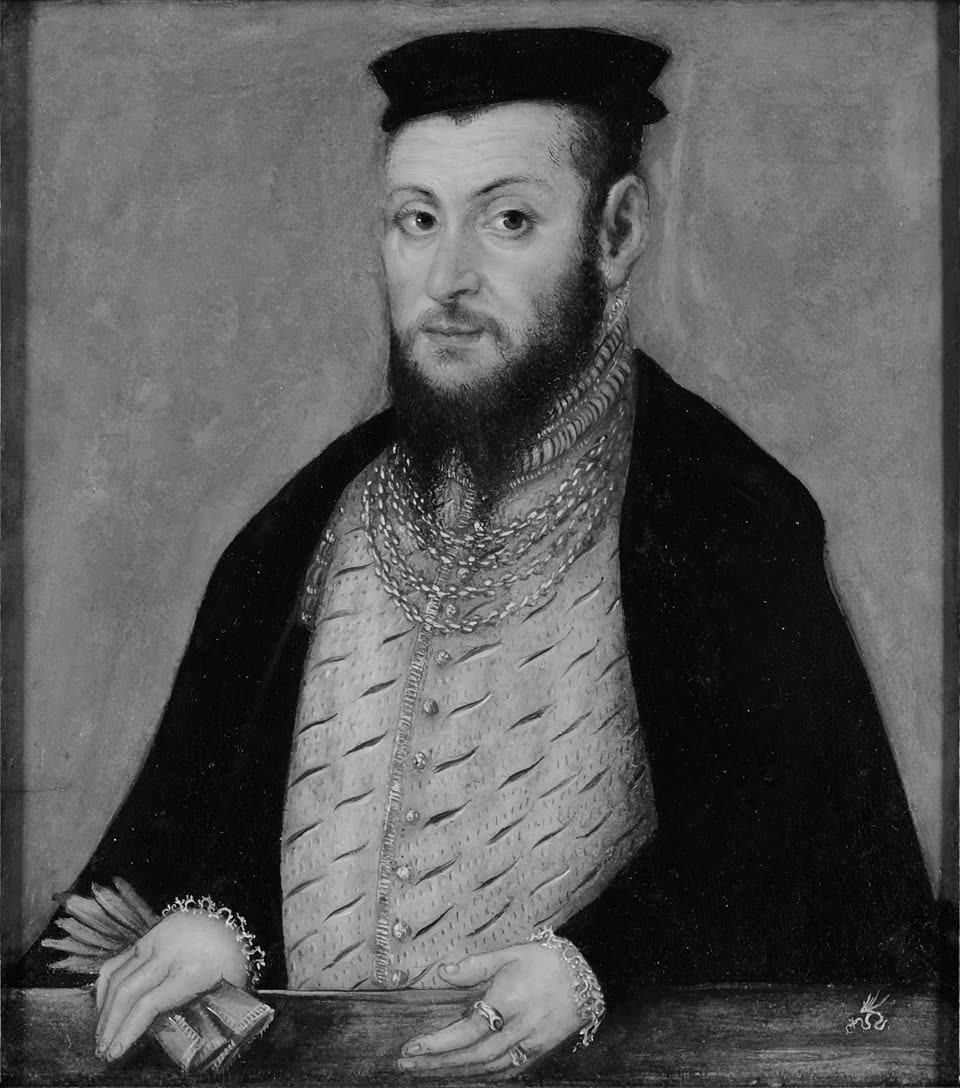 Zygmunt August, portret z warsztatu Lucasa Cranacha młodszego